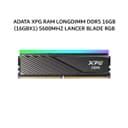 ADATA XPG RAM LONGDIMM DDR5 16GB (16GBX1) 5600MHZ LANCER BLADE RGB BLACK - Variant 1