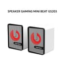 FANTECH SPEAKER GAMING KABEL 2.0 MINI BEAT GS203 USB/3.5MM JACK LED RGB - WHITE - Variant 1