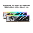 APACER RAM PANTHER LONGDIMM DDR5 32GB (16GBX2) 5600MHZ BLACK RGB AH5U32G56C5229BAA2 - Variant 1