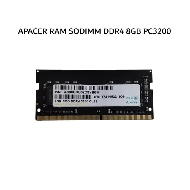 APACER RAM SODIMM DDR4 8GB PC3200