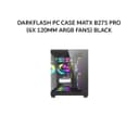 DARKFLASH PC CASE MATX B275 PRO (6X 120MM ARGB FANS) BLACK - Image 2