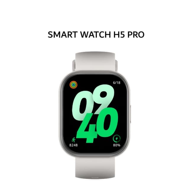 INFINIX SMART WATCH H5 PRO TITANIUM GREY