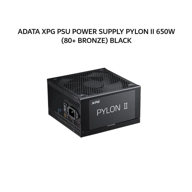 ADATA XPG PSU POWER SUPPLY PYLON II 650W (80+ BRONZE) BLACK