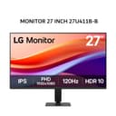 LG MONITOR 27 INCH 27U411B-B IPS FHD 1080P 1MS HDR 10 144HZ 4 SIDE BORDERLESS - Variant 1
