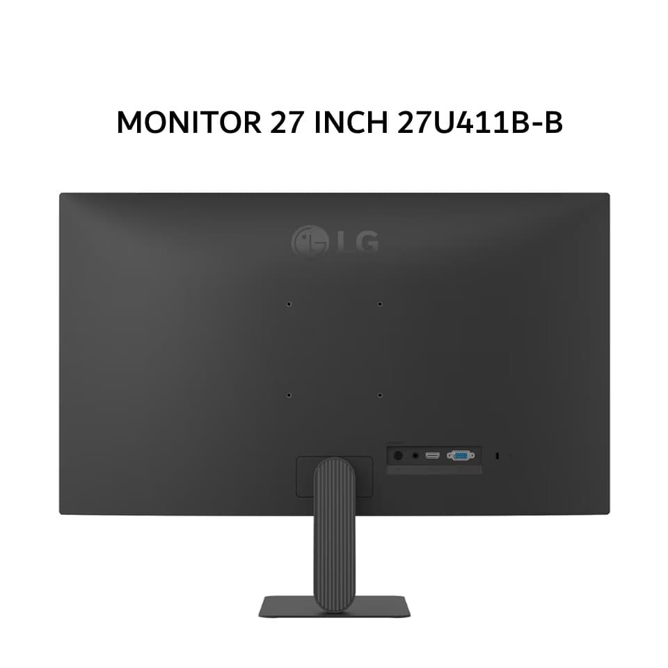 LG MONITOR 27 INCH 27U411B-B IPS FHD 1080P 1MS HDR 10 144HZ 4 SIDE BORDERLESS