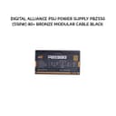 DIGITAL ALLIANCE PSU POWER SUPPLY PBZ550 (550W) 80+ BRONZE MODULAR CABLE BLACK 2Y - Image 1
