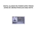 DIGITAL ALLIANCE PSU POWER SUPPLY PBZ650 (650W) 80+ BRONZE MODULAR CABLE WHITE 2Y - Image 1