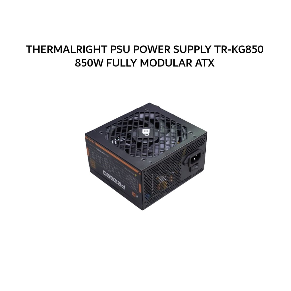 THERMALRIGHT PSU POWER SUPPLY TR-KG850 850W (80+ GOLD) FULLY MODULAR ATX 3.1 12V-2X6 BLACK 5Y