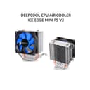 DEEPCOOL CPU AIR COOLER ICE EDGE MINI FS V2 (1X 80MM BLUE FAN + 2 HEATPIPES) BLACK 1Y - Variant 1