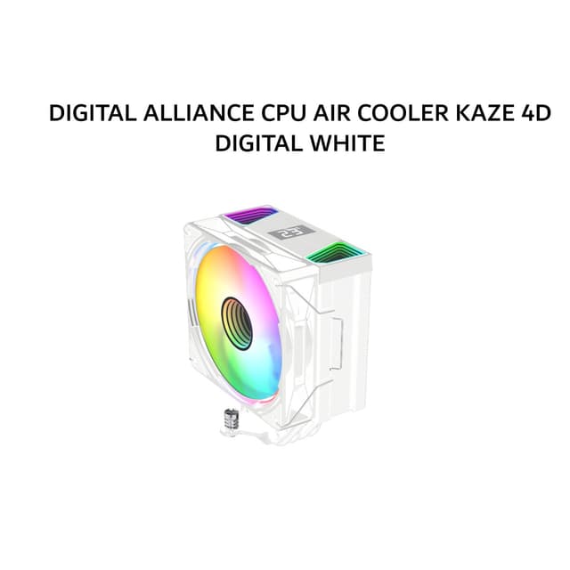 DIGITAL ALLIANCE CPU AIR COOLER KAZE 4D DIGITAL WHITE 1Y