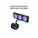 ASUS CPU AIO COOLER ROG RYUO IV 360 ARGB (360MM RADIATOR + 3X 120MM ROG RYUO IV MF-12C ARGB FANS + 6.67 INCH AMOLED DISPLAY) BLACK 6Y + 2Y DISPLAY - Variant 1