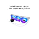 THERMALRIGHT CPU AIO COOLER FROZEN MAGIC 360 (360MM RADIATOR + 3X 120MM ARGB FANS ) DIGITAL WHITE 3Y - Variant 1