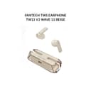 FANTECH TWS EARPHONE TW11 V2 WAVE 11 BEIGE - Variant 1