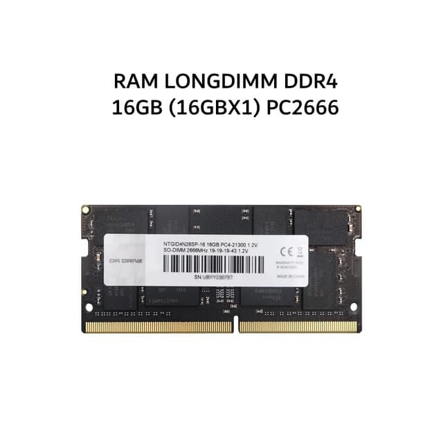 DIGITAL ALLIANCE RAM LONGDIMM DDR4 16GB (16GBX1) 2666MHZ