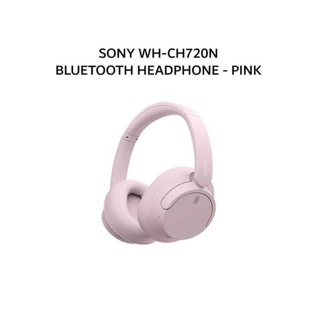 SONY WH-CH720N / WH CH720 BLUETOOTH HEADPHONE - PINK