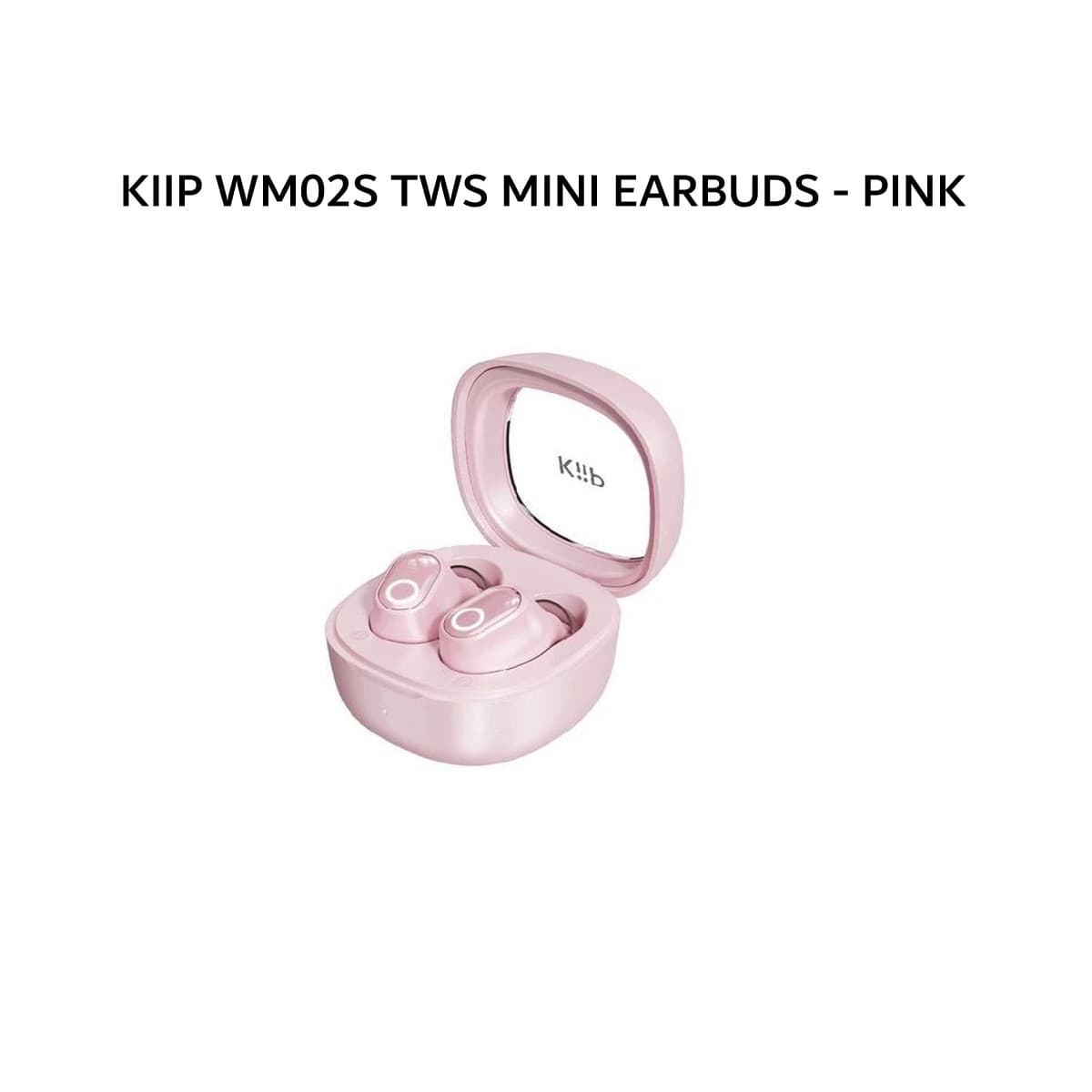 KIIP WM02S TWS MINI EARBUDS - PINK