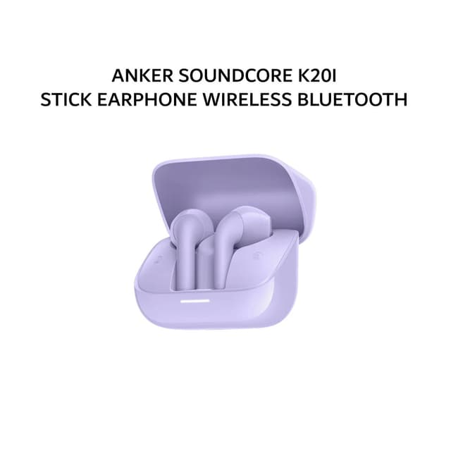 ANKER SOUNDCORE K20I STICK EARPHONE WIRELESS BLUETOOTH 5.3 A3994 PURPLE