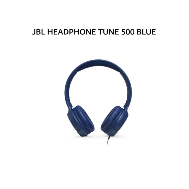 JBL HEADPHONE TUNE 500 BLUE