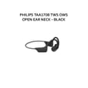 PHILIPS TAA1708 TWS OWS OPEN EAR NECK - BLACK - Variant 1