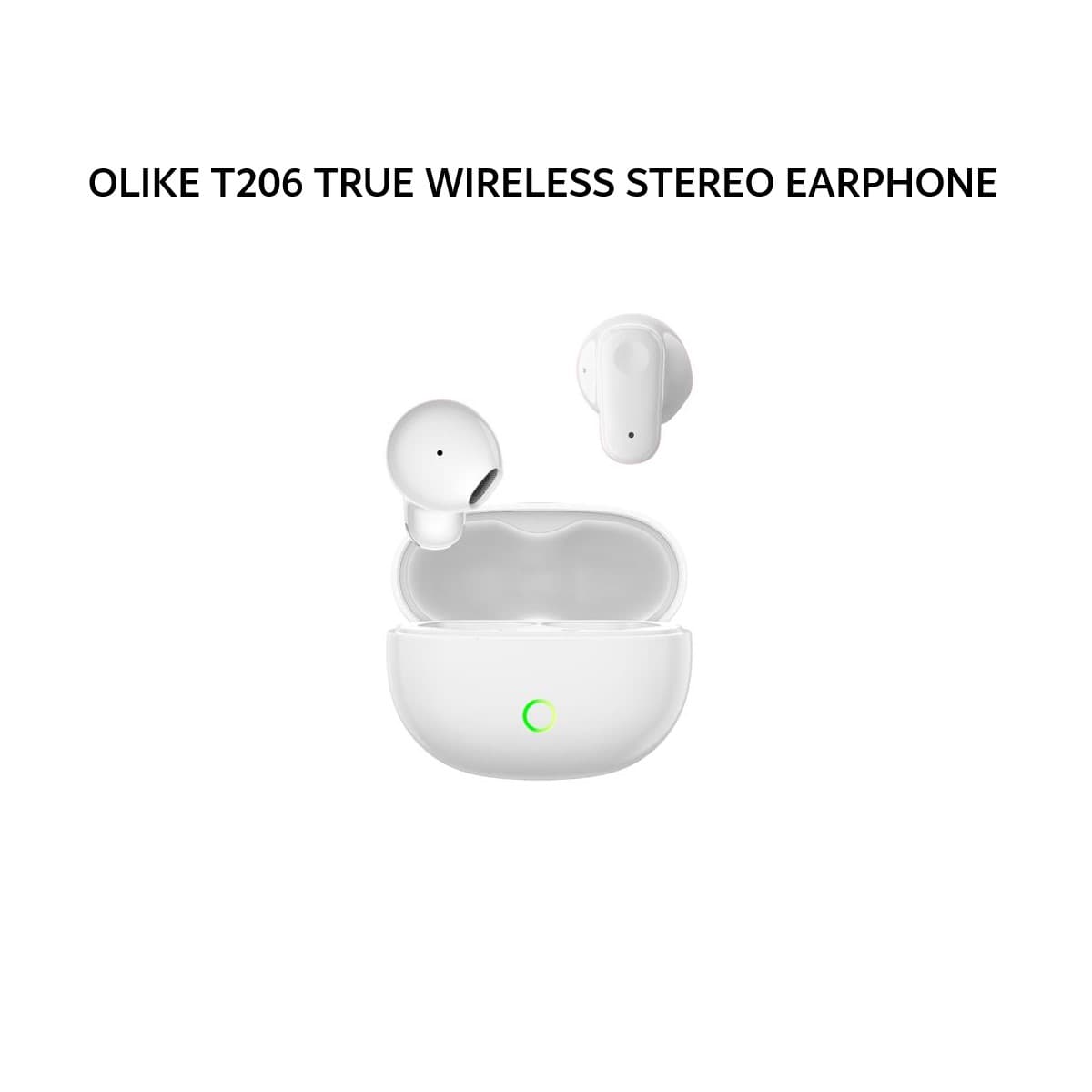 OLIKE T206 TRUE WIRELESS STEREO EARPHONE - WHITE