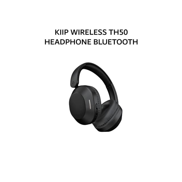 KIIP WIRELESS TH50 HEADPHONE BLUETOOTH - BLACK