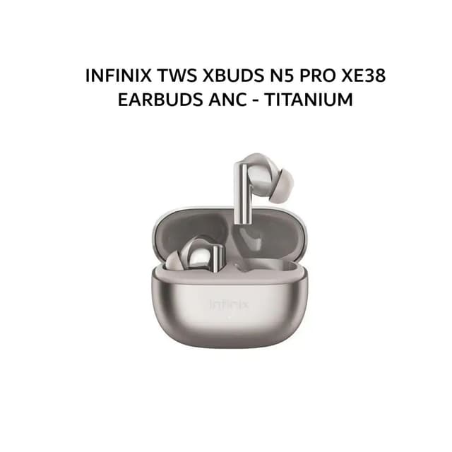 INFINIX TWS XBUDS N5 PRO XE38 EARBUDS ANC - TITANIUM