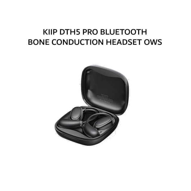 KIIP DTH5 PRO BLUETOOTH BONE CONDUCTION HEADSET OWS - BLACK