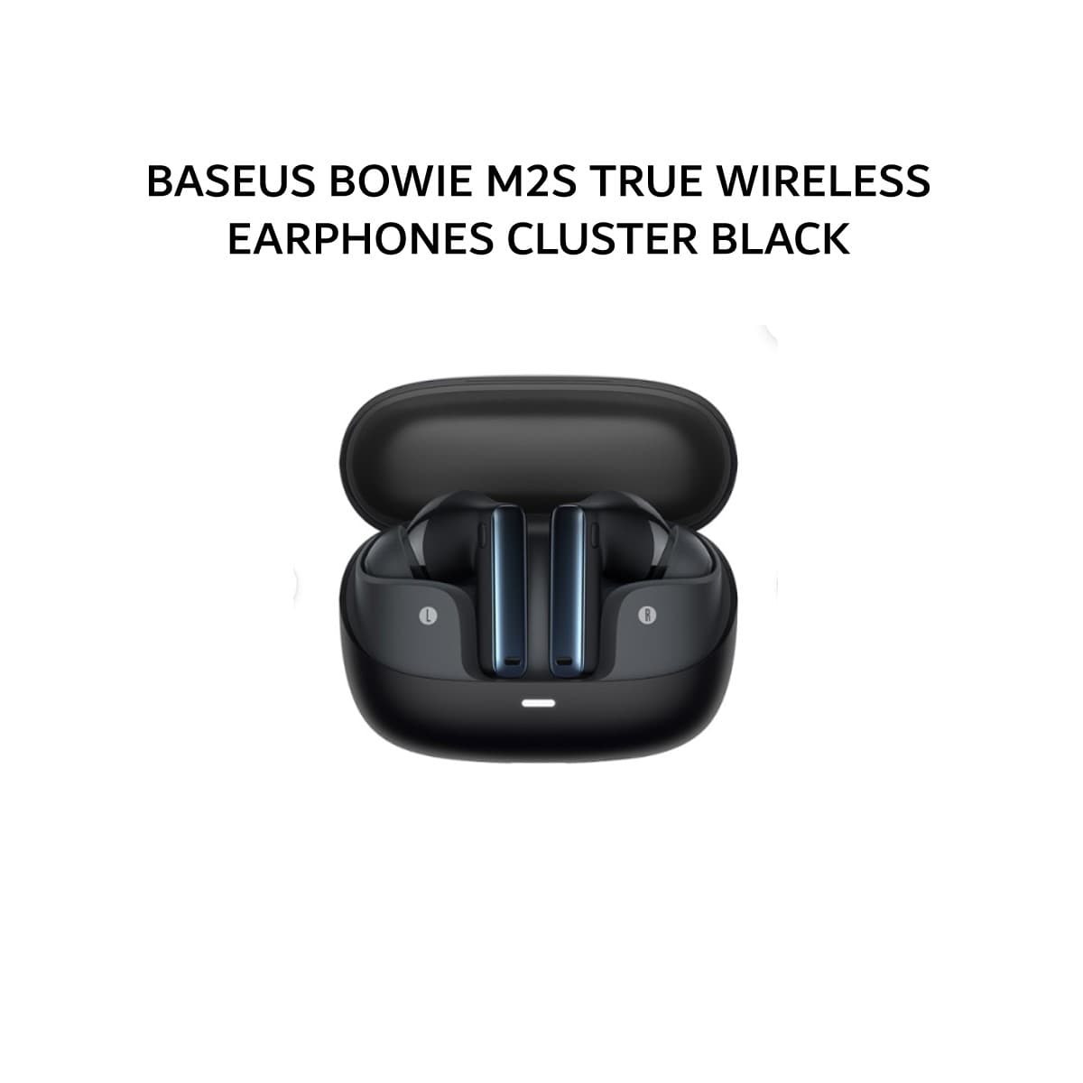 BASEUS BOWIE M2S TRUE WIRELESS EARPHONES CLUSTER BLACK