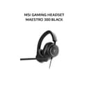 MSI GAMING HEADSET MAESTRO 300 (40MM NEODYMIUM + DETACHABLE MIC) BLACK 1Y - Variant 1