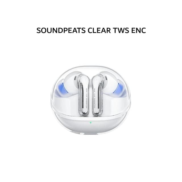 SOUNDPEATS CLEAR TWS ENC - WHITE