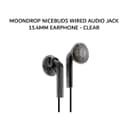 MOONDROP NICEBUDS WIRED AUDIO JACK 15.4MM EARPHONE - CLEAR - Variant 1