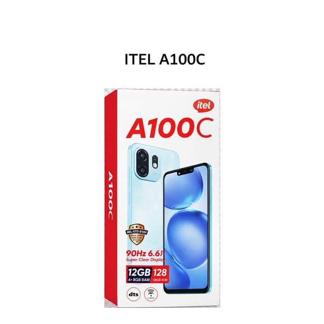 ITEL A100C 4GB 64GB TITANIUM GOLD (BOX CHA + SCR)