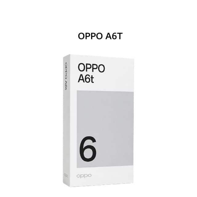 OPPO A6T 6GB 128GB CRYSTAL BLUE (BOX CHA+CAS+SCR)