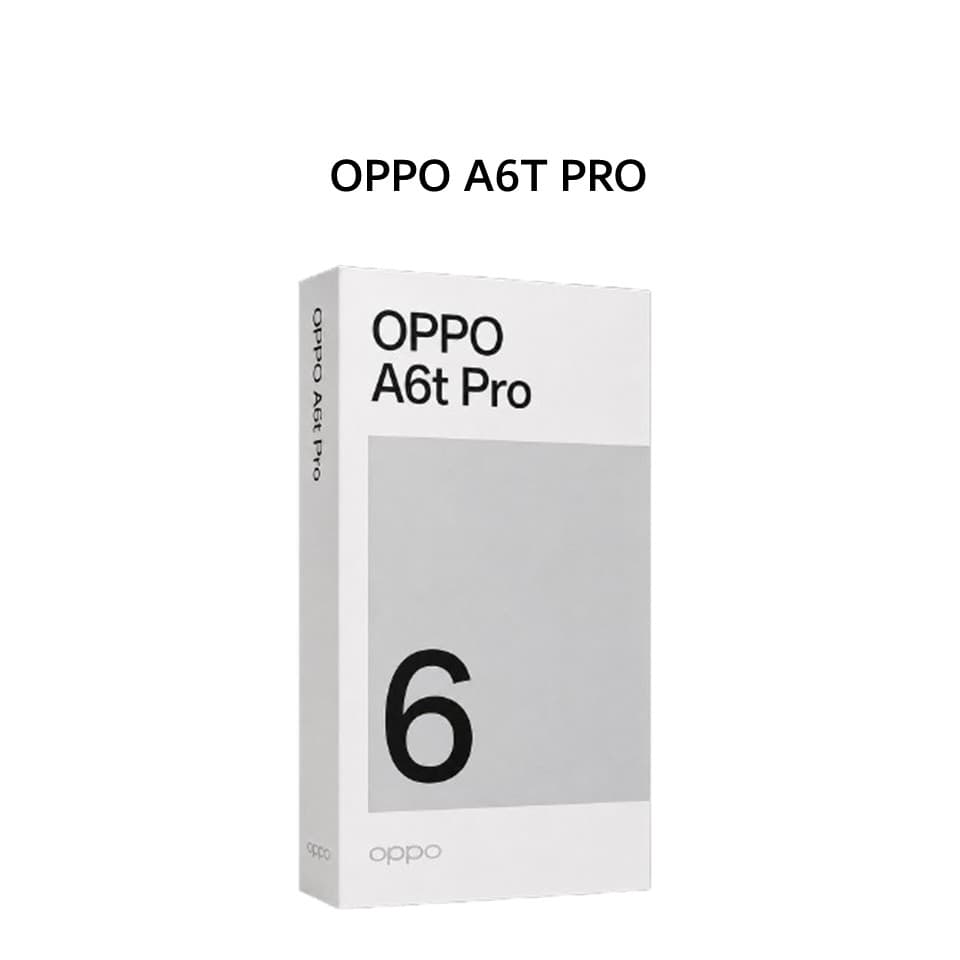 OPPO A6T PRO 8GB 128GB CRYSTAL WHITE (BOX CHA+CAS+SCR)