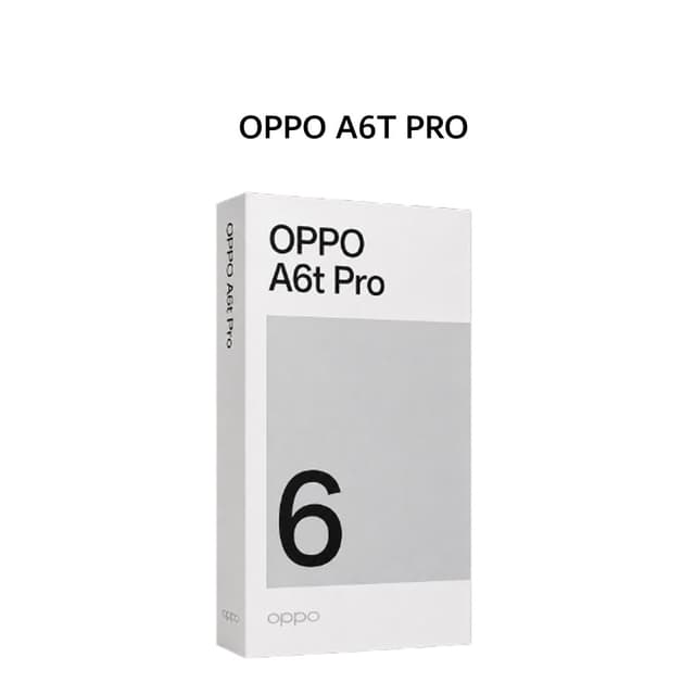 OPPO A6T PRO 8GB 128GB CRYSTAL WHITE (BOX CHA+CAS+SCR)