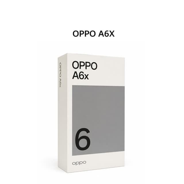 OPPO A6X 6GB 256GB PLUM PURPLE (BOX CHA+CAS+SCR)