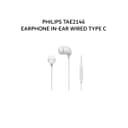PHILIPS TAE2146 EARPHONE IN-EAR WIRED TYPE C - WHITE - Variant 1