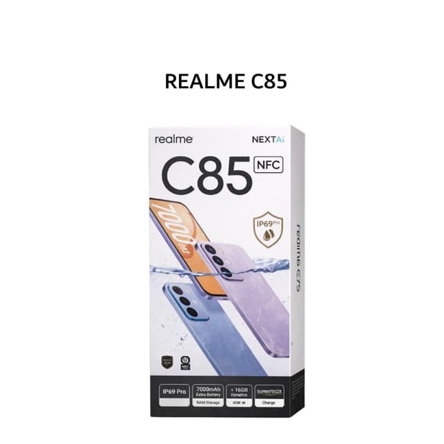 REALME C85 8GB 128GB KINGFISHER BLUE