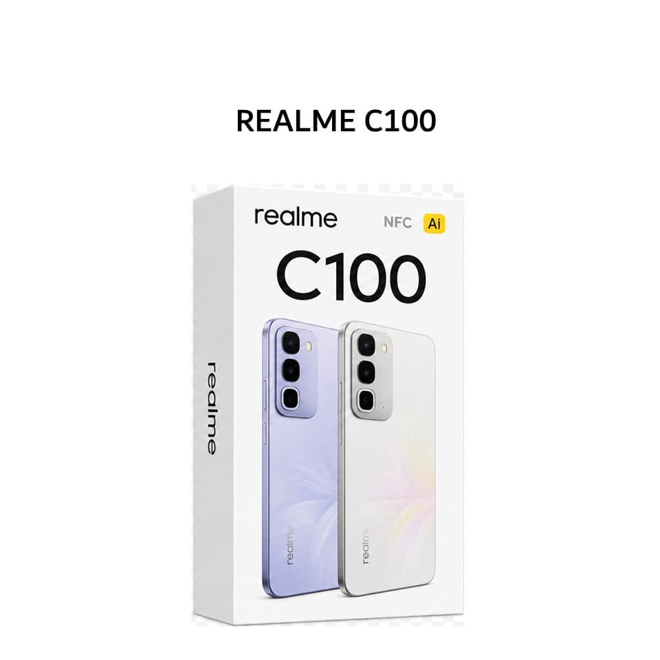 REALME C100 8GB 256GB GLORY WHITE