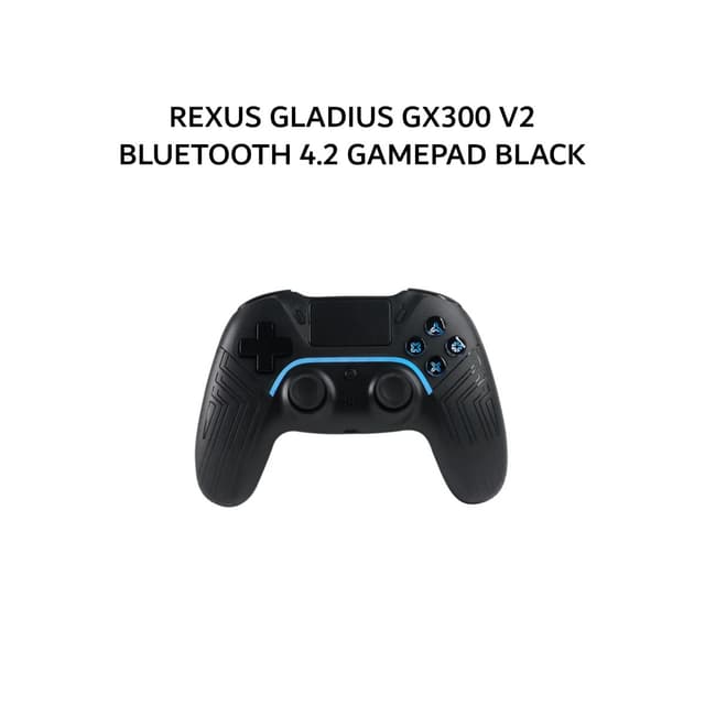 REXUS GLADIUS GX300 V2 BLUETOOTH 4.2 GAMEPAD BLACK