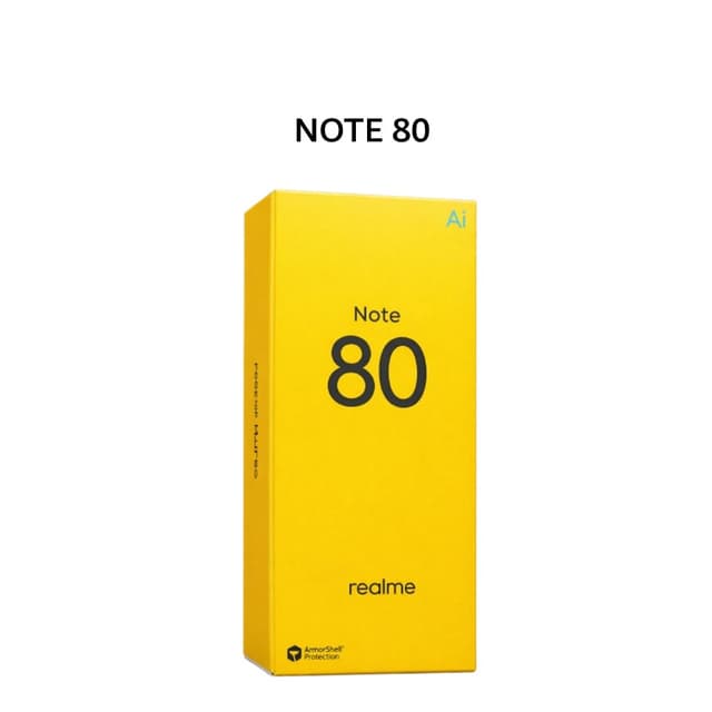 REALME NOTE 80 4GB 128GB STORM BLACK