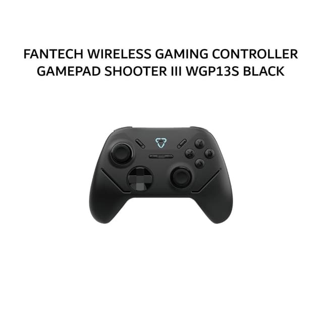 FANTECH WIRELESS GAMING CONTROLLER GAMEPAD SHOOTER III WGP13S BLACK