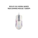 REXUS X16 XIERRA WIRED RGB GAMING MOUSE 7200DPI - WHITE - Variant 1