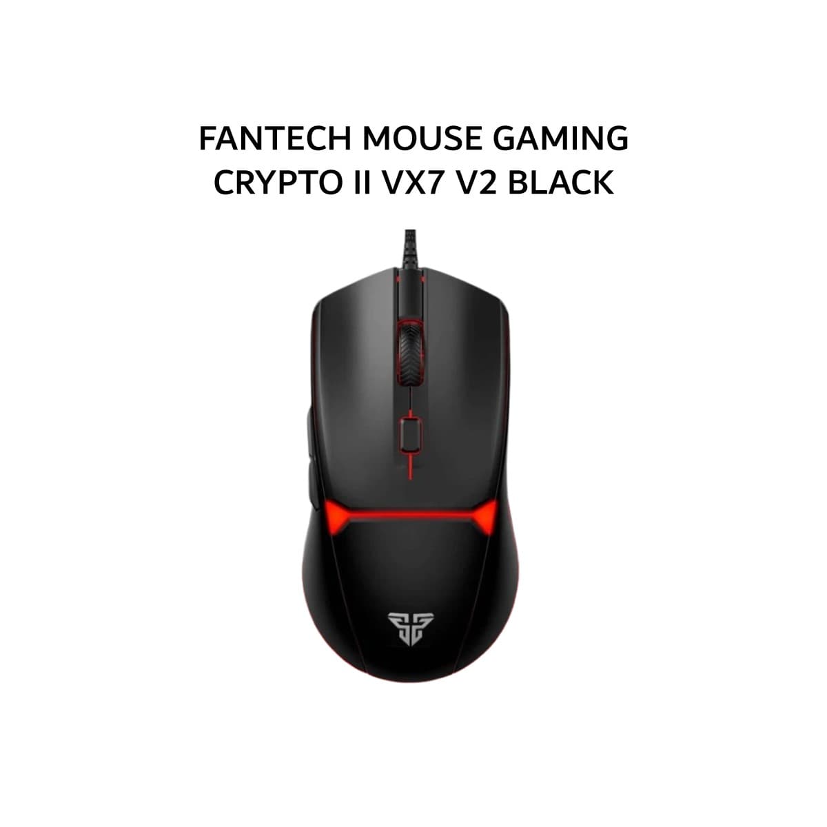 FANTECH MOUSE GAMING CRYPTO II VX7 V2 BLACK