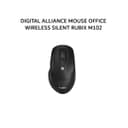 DIGITAL ALLIANCE MOUSE OFFICE WIRELESS SILENT RUBIX M102 BLACK - Variant 1