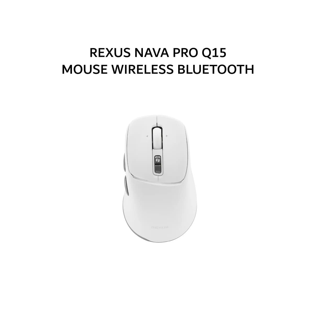 REXUS NAVA PRO Q15 MOUSE WIRELESS BLUETOOTH - WHITE