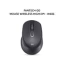 FANTECH GO - MOUSE WIRELESS HIGH DPI - W606 - BLACK - Variant 1