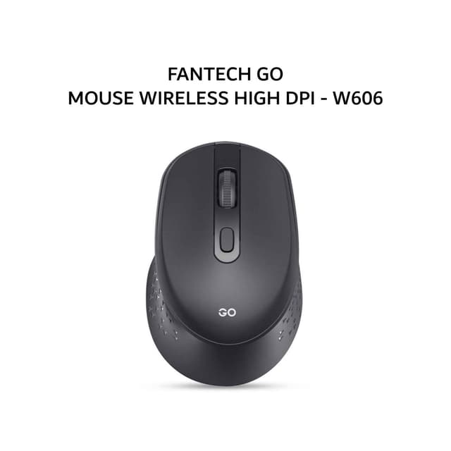 FANTECH GO - MOUSE WIRELESS HIGH DPI - W606 - BLACK