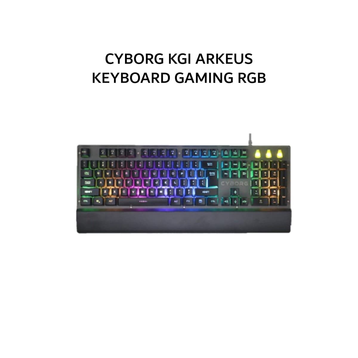 CYBORG KGI ARKEUS KEYBOARD GAMING RGB BLACK