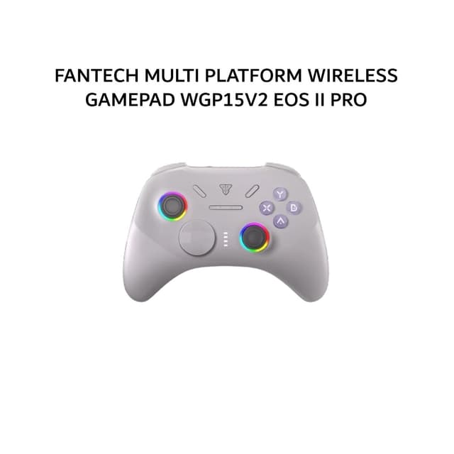 FANTECH MULTI PLATFORM WIRELESS GAMEPAD WGP15V2 EOS II PRO - SOLID GREY